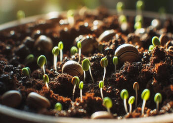 Facilitate seed germination. How do seeds germinate?